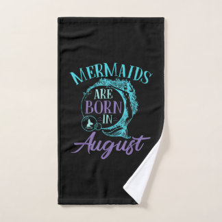 Mermaids Are Born en août Birthday