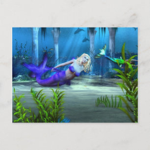 Mermaid's bij Play Briefkaart