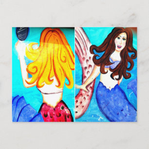 mermaids briefkaart