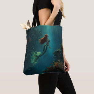 Mermaid's Dream Fantasy Art Onderwater Scene Draagtas