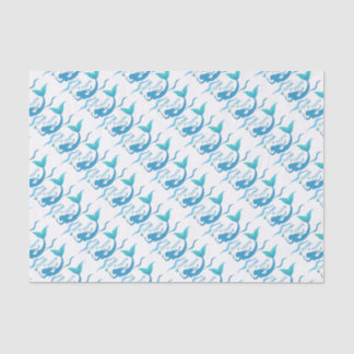 Mermaids- en margarita-artikelen tissuepapier