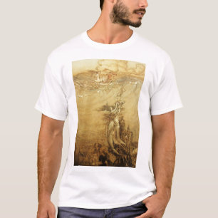 Mermaids Gevist voor parelT-shirt T-shirt