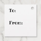 Mermaids-gunstlabels Bedankjes Labels (Achterkant)