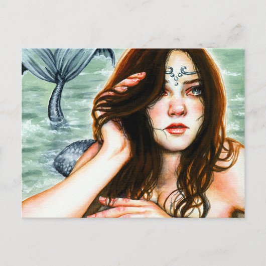 Mermaid's Lament Briefkaart (Voorkant)