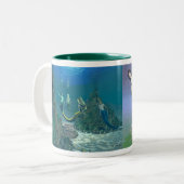 Mermaids Mélange 1 Mug à deux tons (Devant gauche)