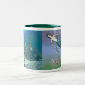 Mermaids Mélange 1 Mug à deux tons (Centre)