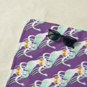 Mermaids met Dreadlocks Thunder_Cove Strandlaken (In situ)