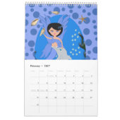 Mermaids Mini Posters Book Kalender (Feb 2027)