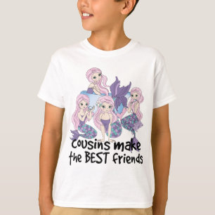 mermaids neven naar beste vrienden t-shirt