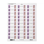 mermaids op het etiket van het retouradres (Full Sheet)