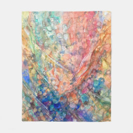 Mermaid's Shadow: Ocean Depths Fleece Deken