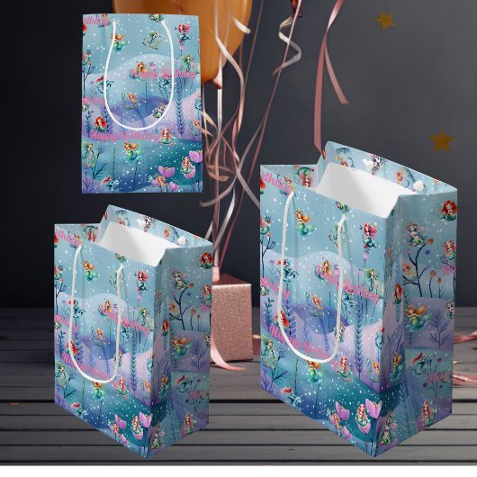 Mermaids Theme Sac cadeau pour Enfants Anniversair