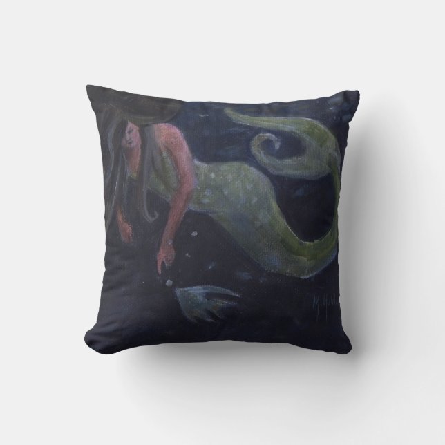Mermaids Touch Kussen (Voorkant)
