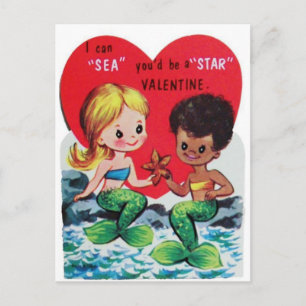  Mermaids Valentijn Briefkaart