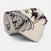 Mermaids  Victoriaans illustratie Stropdas (Opgerold)