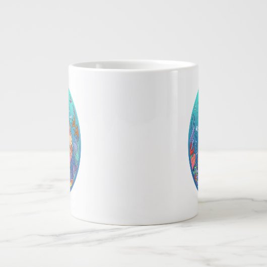 Merman Abs Mug (Devant)