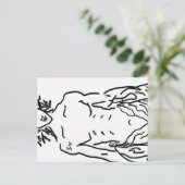 Merman Briefkaart (Staand voorkant)