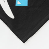 Merman Mer Dad Zeemeermin Security Don &#; het kno Fleece Deken (Hoek)