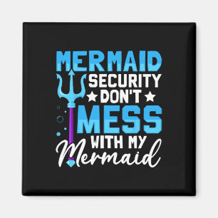 Merman Mer Dad Zeemeermin Security Don &#; het kno Magneet