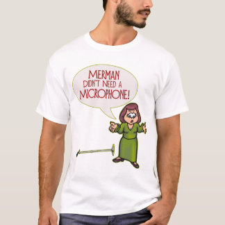 Merman/Microfoon Mannen Lite T-Shirt