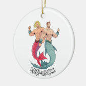 Merman Ornament - Mer-Uncle (Links)