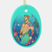 Merman Ornament - Merman Abs (Achterkant)