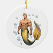 Merman Ornament - Yellowtail (Achterkant)