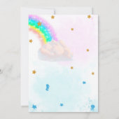 Mermicorn invitation anniversaire fille licorne ma (Dos)