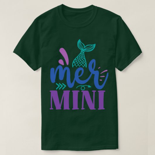 Mermini 1 t-shirt (Design voorkant)