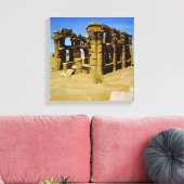 Meroïtische kiosk canvas afdruk (Insitu (Woonkamer))