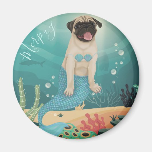 Merpug Magneet (Voorkant)