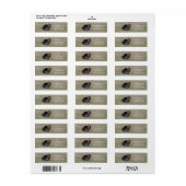 Merriam Wild Turkey Return Address Label (Full Sheet)