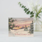  Merrie Christmas briefkaart (Staand voorkant)