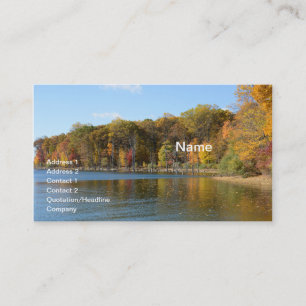 Merrill Creek Reservoir in Washington, New Jersey Visitekaartje