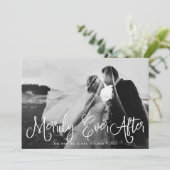 Merrily Jamais après la nouvelle mariée Carte phot (Debout devant)