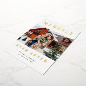 Merrily Jamais Après Vacances Mariage Faire-part (Rotation)