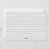 Merrily Sketted | Carte photo de vacances moderne (Dos)