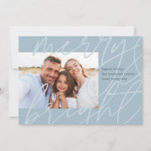 Merrily Sketted | Carte photo de vacances moderne (Devant)