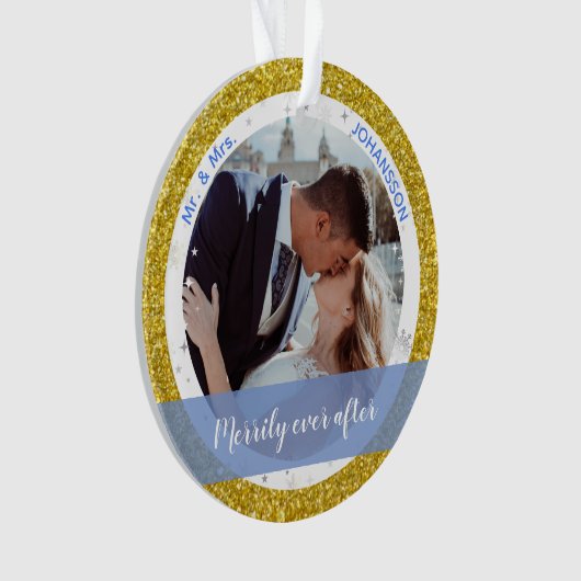 Merrily toujours après 1er Noël en tant que Mr et  (devant)