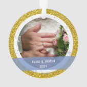 Merrily toujours après 1er Noël en tant que Mr et  (dos)