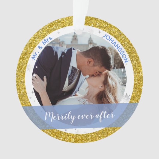 Merrily toujours après 1er Noël en tant que Mr et  (devant)