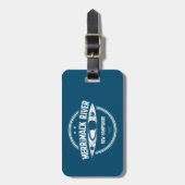 Merrimack New Hampshire Kayak Bagagelabel (Voorkant verticaal)