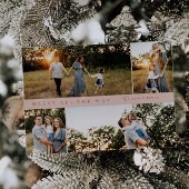 Merry All Way 4-photo Carte de Noël