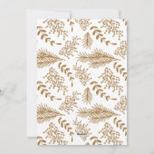 Merry Alles Photo Card Funky Script Feestdagenkaart (Achterkant)