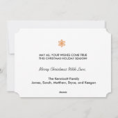 Merry Alles Snowmen Feestdagenkaart (Achterkant)