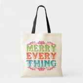 Merry Alles Tote Bag (Voorkant)
