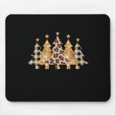 Merry & Bright Leopard Christmas Tree For Wome Muismat (Voorkant)