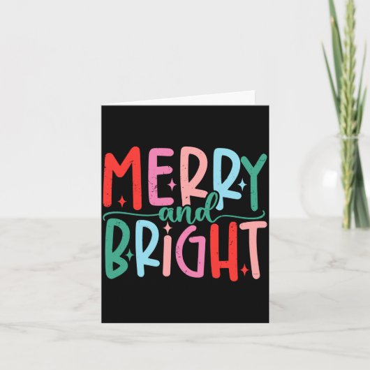 Merry &amp; Bright Moody &amp; Uptight Matching Co Kaart (Voorkant)