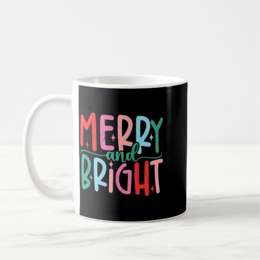 Merry &amp; Bright Moody &amp; Uptight Matching Co Koffiemok (Links)