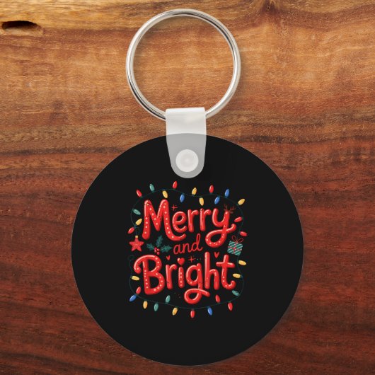 Merry & Bright Moody & Uptight Matching Co Sleutelhanger (Voorkant)